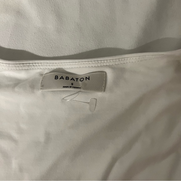 Babaton square neck t shirt bodysuit - Picture 2 of 2